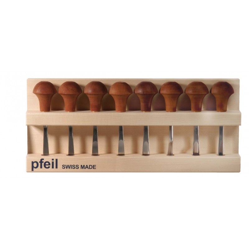Juego 8 Gubias de grabador Pfeil B8erB Juego 8 Gubias de grabador Pfeil B8erB
