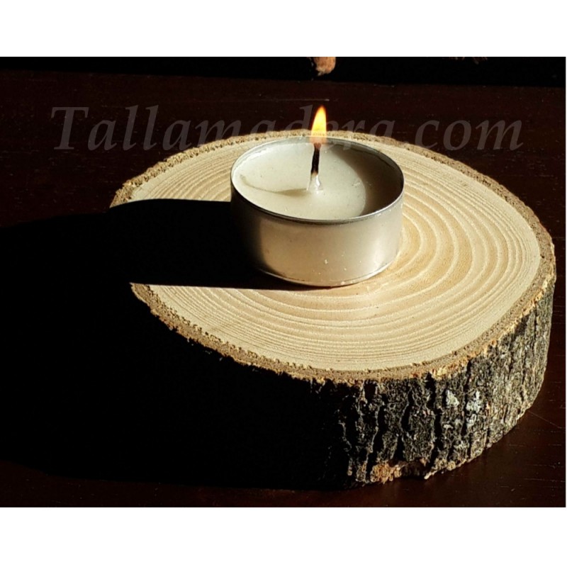 Madera de tronco cortada 12 Cm. Madera de tronco cortada 12 Cm.