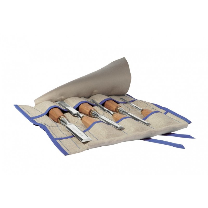 6 Formones en funda enrollable Pfeil 6 Formones en funda enrollable Pfeil